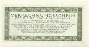 Német 3. Birodalom / Német Véderő(Wehrmacht) katonai pénze 1944. 1RM(10x) T:I