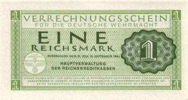 Német 3. Birodalom / Német Véderő(Wehrmacht) katonai pénze 1944. 1RM(10x) T:I