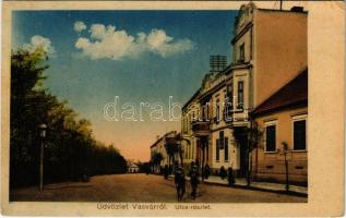 1915 Vasvár, utca részlet (EK)