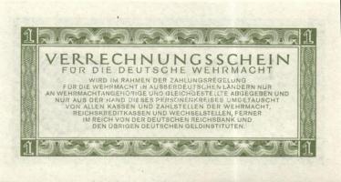 Német 3. Birodalom / Német Véderő(Wehrmacht) katonai pénze 1944. 1RM(10x) T:I