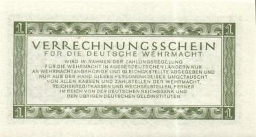 Német 3. Birodalom / Német Véderő(Wehrmacht) katonai pénze 1944. 1RM(10x) T:I