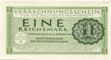 Német 3. Birodalom / Német Véderő(Wehrmacht) katonai pénze 1944. 1RM(10x) T:I
