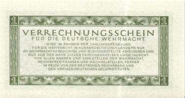 Német 3. Birodalom / Német Véderő(Wehrmacht) katonai pénze 1944. 1RM(10x) T:I