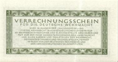 Német 3. Birodalom / Német Véderő(Wehrmacht) katonai pénze 1944. 1RM(10x) T:I