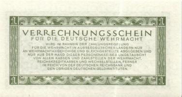 Német 3. Birodalom / Német Véderő(Wehrmacht) katonai pénze 1944. 1RM(10x) T:I