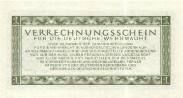 Német 3. Birodalom / Német Véderő(Wehrmacht) katonai pénze 1944. 1RM(10x) T:I