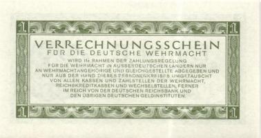 Német 3. Birodalom / Német Véderő(Wehrmacht) katonai pénze 1944. 1RM(10x) T:I