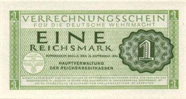 Német 3. Birodalom / Német Véderő(Wehrmacht) katonai pénze 1944. 1RM(10x) T:I