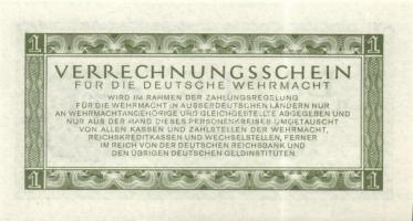 Német 3. Birodalom / Német Véderő(Wehrmacht) katonai pénze 1944. 1RM(10x) T:I