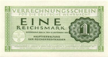 Német 3. Birodalom / Német Véderő(Wehrmacht) katonai pénze 1944. 1RM(10x) T:I