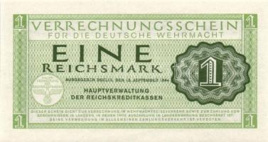 Német 3. Birodalom / Német Véderő(Wehrmacht) katonai pénze 1944. 1RM(10x) T:I