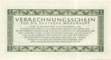 Német 3. Birodalom / Német Véderő(Wehrmacht) katonai pénze 1944. 1RM(10x) T:I