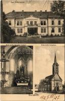 1927 Dunakiliti, Kiliti (Moson); Gróf Pálffy kastély, Római katolikus templom, belső