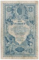1888. 1Ft / 1G Ub9 2 03459 T:III,III- / Hungary 1888. 1 Forint / 1 Gulden Ub9 2 03459 C:F,VG  Adamo G126