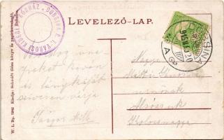 1915 Dobsina, Dobschau; Nyári utca, Adriány Amália üzlete. W.L. Bp. Schmidt Géza kiadása / street, s...