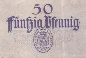 Német Birodalom/Weimari Köztársaság/Stadt Geműnden 1920. 50 Pf (27x) megszakításokkal de egymás után...