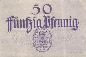 Német Birodalom/Weimari Köztársaság/Stadt Geműnden 1920. 50 Pf (27x) megszakításokkal de egymás után...
