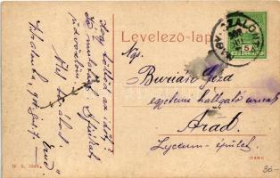 1908 Nagyszalonta, Salonta; Református templom. W.L. 1593. / Calvinist church