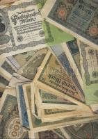 Német Birodalom/Császárság + Weimari Köztársaság + 3. Birodalom 1900-as évek elejétől 1940-es évekig. 337 db bankjegy sok klf, jobbakkal T:vegyes