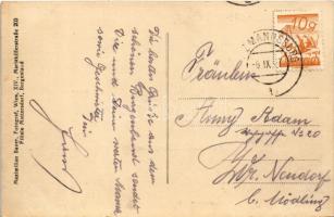 1927 Frankó, Frankenau; vasútállomás, templom, üzlet / Bahnhof, Kirche, Konsumverein / railway stati...