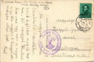 1939 Volóc, Volovec, Volovets; utca, vasútállomás, autó / street, railway station, automobile + &quo...