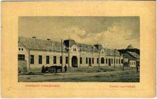 Párkány, Parkan, Stúrovo; Községi nagyvendéglő. W.L. Bp. 5817. / restaurant (r)