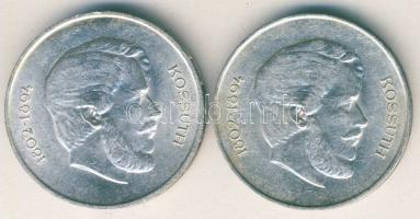 1947. 5Ft Ag "Kossuth" (2x) T:2