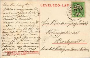 1909 Szobráncfürdő, Kúpele Sobrance; Fürdő és gyógykút. Ignáczy Géza fényképész kiadása és reklámja ...