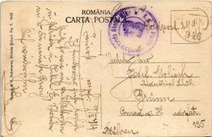 1917 Bucharest, Bukarest, Bucuresti, Bucuresci; Bulevardu Elisabeta / street view, shops, pharmacy (...