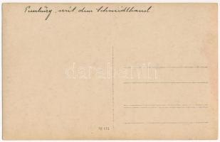 Pozsony, Pressburg, Bratislava; Lőrinckapu utca, Schmidt Hansl borozója, Redlinger Bernát, Jacques M...