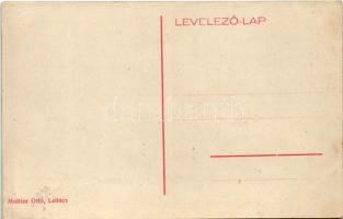 Leibic, Leibitz, Lubica; Kossuth Lajos utca, Molitor Ottó üzlete és saját kiadása / street, shop