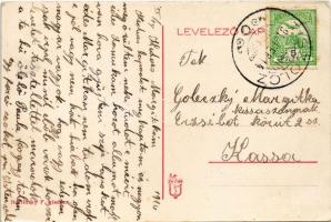 1916 Tiszolc, Tisovec; Ágostai evangélikus és magyar kir. állami népiskola. Hortinsky F. kiadása / s...