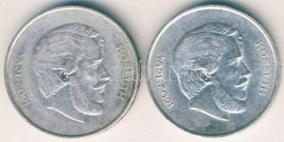 1947. 5Ft Ag "Kossuth" (2x) T:2