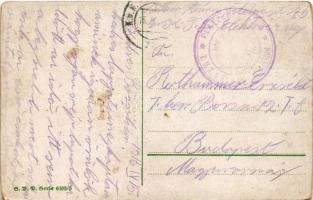 1916 Zum Kampf rief dich die heil'ge Pflicht, Drum harr' ich still und klage nicht / WWI G...