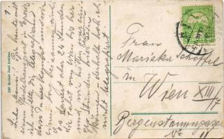 1915 Eperjes, Presov; Flórián utca, üzlet. Molnár Jenő kiadása / street, shop