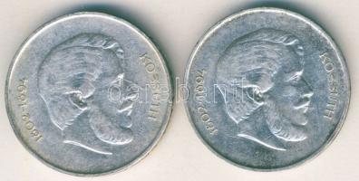 1947. 5Ft Ag "Kossuth" (2x) T:2