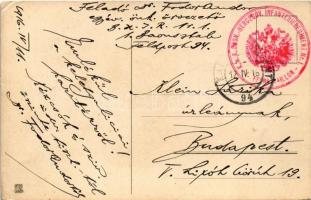 1916 Maikäfer fliege von Sieg zu Siege. Nur Eintracht siegt / WWI German and Austro-Hungarian K.u.K....