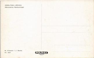 Panorama Raclawicka. Modlitwa Lirnika / Polish military art postcard, Raclawice Panorama (cycloramic...