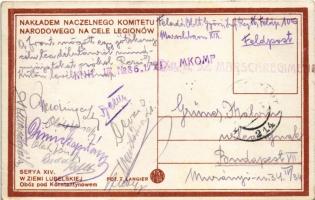 W ziemi Lubelskiej. Obóz pod Konstantynowem. Nakladem Naczelnego Komitetu Narodowego Na Cele Legionó...