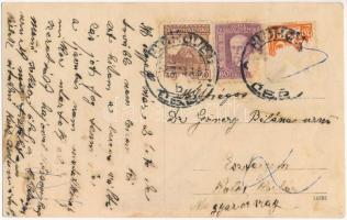 Galgóc, Frasták, Hlohovec; úszó hajómalom kikötő, Fő utca és tér, Bata üzlet / floating boat mills i...