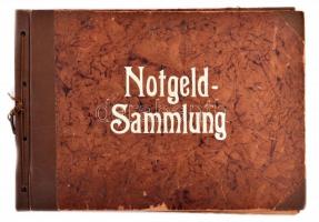 ~1250db-os, tartalmas, rendezett német és osztrák városi szükségpénz gyűjtemény dekoratív, kopottas ...