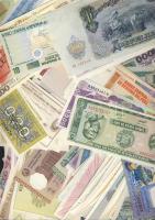 Modern bankjegytétel, egész világ 214 klf db, nagyon sok tengerentúllal T:csak I!
