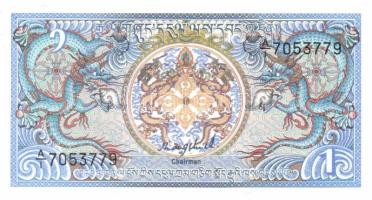 Bhután 5 klf modern bankjegy T:I