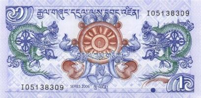 Bhután 5 klf modern bankjegy T:I