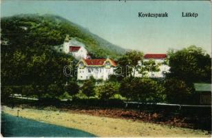 Kovácspatak, Kovacov; látkép, nyaralók / villas