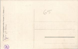 Ruttka, Vrútky; Korona szálloda, Varjassy László üzlete. Vasúti levelezőlapárusítás 1438. / hotel, s...