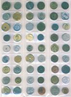 Jó világpénz tétel, 523 db fémpénz régi és új, sok jobbal, tengerentúllal, 3. Birodalom és még sok m...