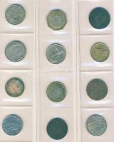Jó világpénz tétel, 523 db fémpénz régi és új, sok jobbal, tengerentúllal, 3. Birodalom és még sok m...