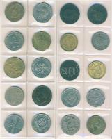 Jó világpénz tétel, 523 db fémpénz régi és új, sok jobbal, tengerentúllal, 3. Birodalom és még sok m...