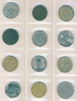 Jó világpénz tétel, 523 db fémpénz régi és új, sok jobbal, tengerentúllal, 3. Birodalom és még sok m...